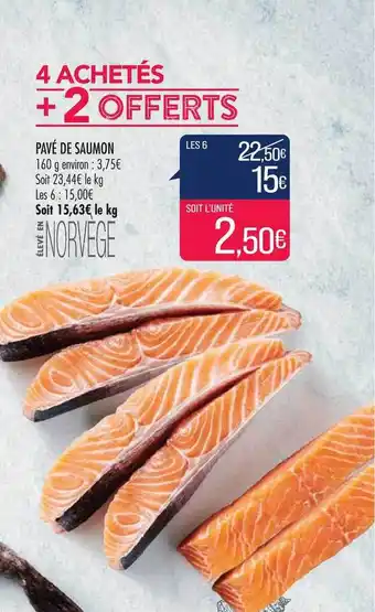 Match Pavé De Saumon offre