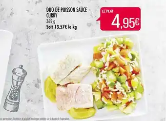 Duo De Poisson Sauce Curry