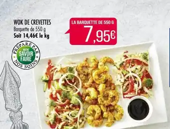 Match Wok De Crevettes offre