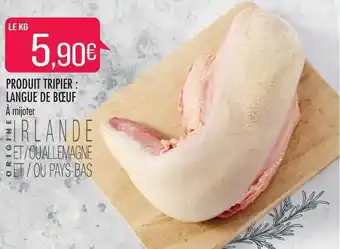 Match Produit Tripier : Langue De Bœuf offre