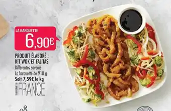 Match Produit élaboré : Kit Wok Et Fajitas offre