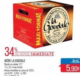 Match Bière la goudale offre