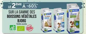 Match La Gamme Des Boissons Végétales Bjorg offre