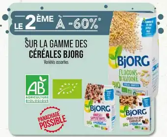 Match La Gamme Des Céréales Bjorg offre