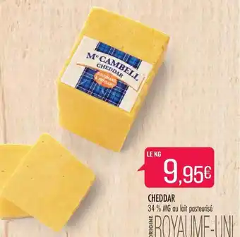 Match Cheddar offre