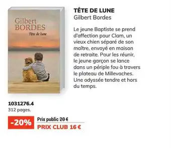 TĂȘte de lune - gilbert bordes