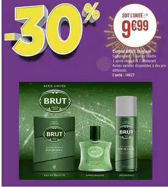 Géant Casino Coffret brut original offre
