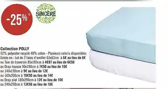 Géant Casino Collection polly sincère offre