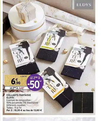 Intermarché Collants fantaisie eldys offre