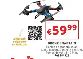 Trafic Drone snaptain offre