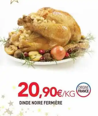 naturéO Dinde noire fermière offre