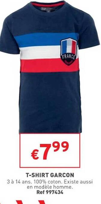 Trafic T-shirt garçon offre