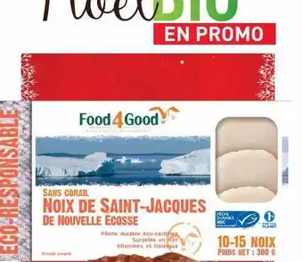 naturéO Noix de saint-jacques de nouvelle écosse sans corail food 4 good offre