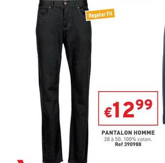 Trafic Pantalon homme offre
