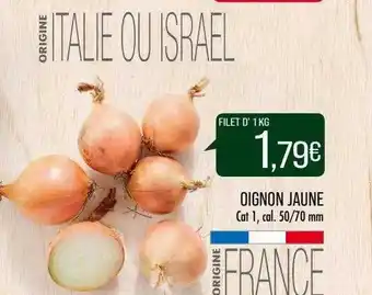 Match Oignon jaune offre