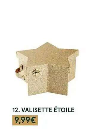 Monoprix Valisette étoile offre