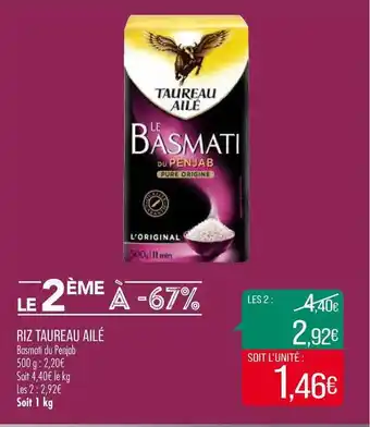 Match Riz Taureau Ailé offre