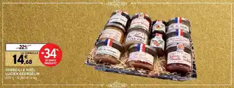 Intermarché Hyper Corbeille noël lucien georgelin offre