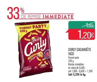 Match Curly Cacahuète Vico offre