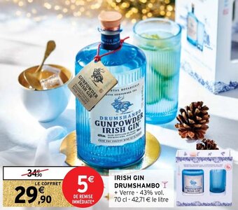 Intermarché Hyper Irish gin drumshambo offre