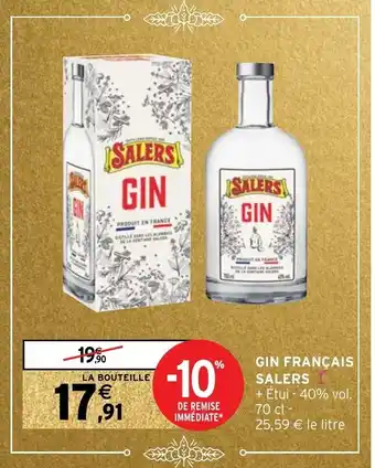 Gin français SALERS