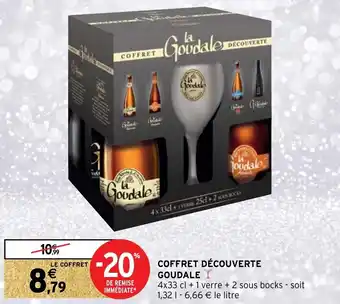 Intermarché Hyper Coffret découverte GOUDALE offre