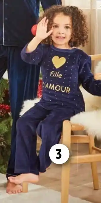 Intermarché Hyper Pyjama de noël enfant eldys offre