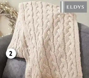 Écharpe tressée femme eldys