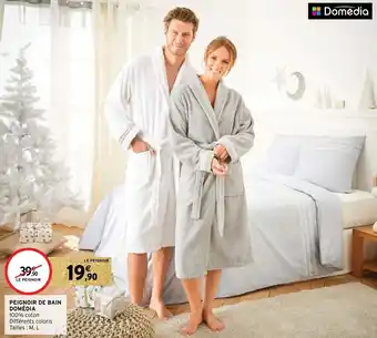 Intermarché Hyper Peignoir de bain domédia offre