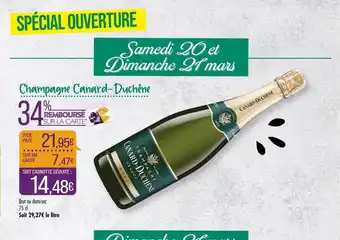 Match Champagne Canard-duchêne offre