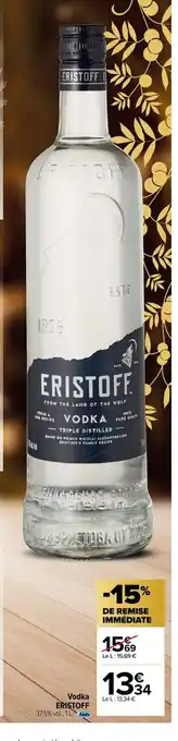 Carrefour Market Vodka Eristoff offre