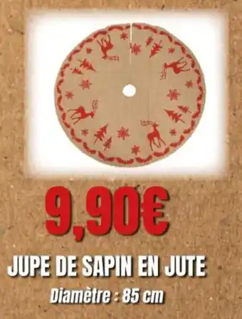 E.Leclerc Jupe de Sapin En Jute offre