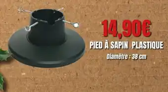 E.Leclerc Pied a Sapin Plastique offre