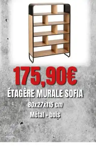 E.Leclerc Etagere Murale Sofia offre