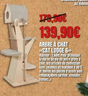E.Leclerc Arbre a Chat Cat Lodge 6 offre