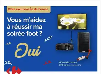 Carrefour Kit soirée match offre