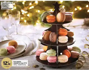 Intermarché Macarons assortis x36 offre