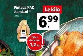 Pintade pac standard