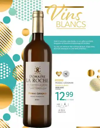Lidl Bordeaux pessac-léognan domaine la roche 2020 aoc offre