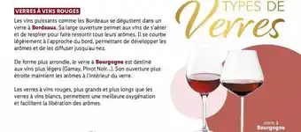 Lidl Verres à vin rouges offre