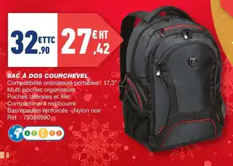 Bureau Vallée Sac à dos courchevel offre