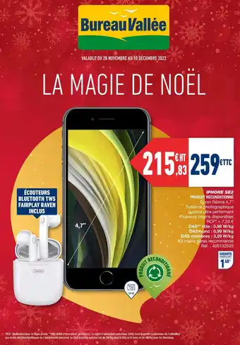 Bureau Vallée Apple iphone se2 offre