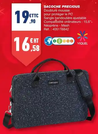 Bureau Vallée Viquel sacoche precious offre