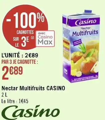 Casino nectar multifruits