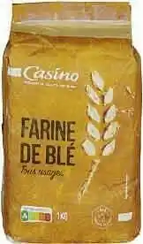 Petit Casino FARINE DE BLÉ TOUS USAGES CASINO offre