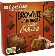 Petit Casino BROWNIE À PARTAGER AUX PÉPITES DE CHOCOLAT offre