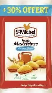 Petit Casino PETITES MADELEINES COQUILLES NATURE offre