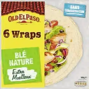 Spar WRAPS BLÉ NATURE offre