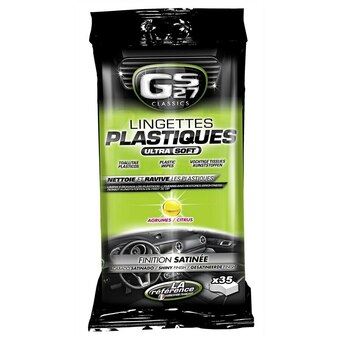 Norauto 35 lingettes nettoyantes plastiques GS27 Classics offre