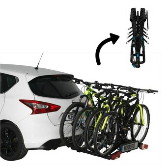 Norauto Porte-vélos d´attelage plate-forme NORAUTO Rapidbike 4P Flex pour 4 vélos offre
